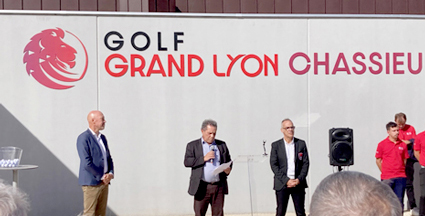 Inauguration du club house du golf de  Grand Lyon Chassieu  