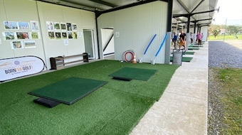 creation du batiment pour le golf de pau avec l assistance de tokonoma agency amo